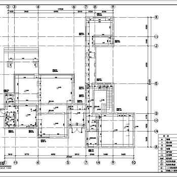 某地3层框架结构别墅建筑室内装饰设计施工图