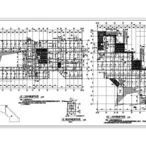 某地三层框架结构教学楼结构施工图