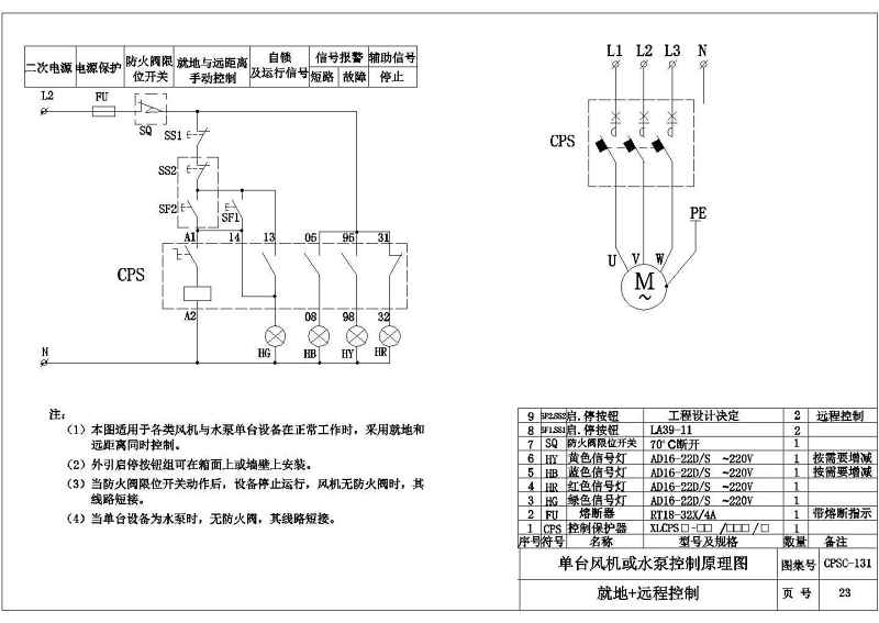 某<a href=https://www.yitu.cn/su/7872.html target=_blank class=infotextkey>地</a>区厂房风机<a href=https://www.yitu.cn/su/5628.html target=_blank class=infotextkey>水</a>泵防火<a href=https://www.yitu.cn/su/7779.html target=_blank class=infotextkey><a href=https://www.yitu.cn/su/7863.html target=_blank class=infotextkey>卷帘</a>门</a>二次控制系统图