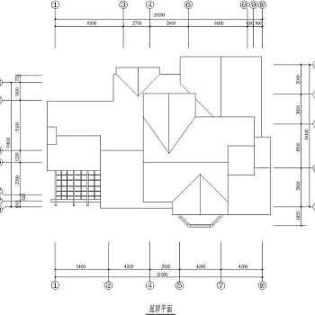 别墅平面户型建筑图