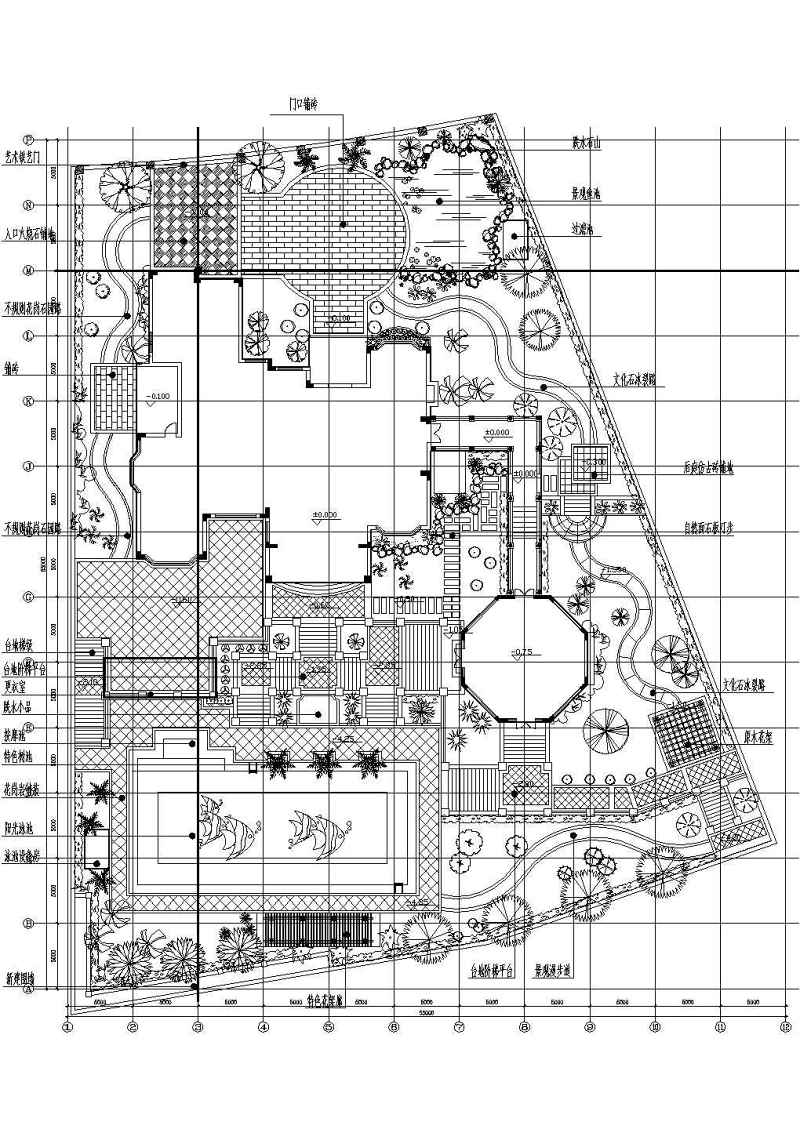 豪华别墅<a href=https://www.yitu.cn/sketchup/huayi/index.html target=_blank class=infotextkey>花</a>园施工<a href=https://www.yitu.cn/su/7590.html target=_blank class=infotextkey>设计</a>