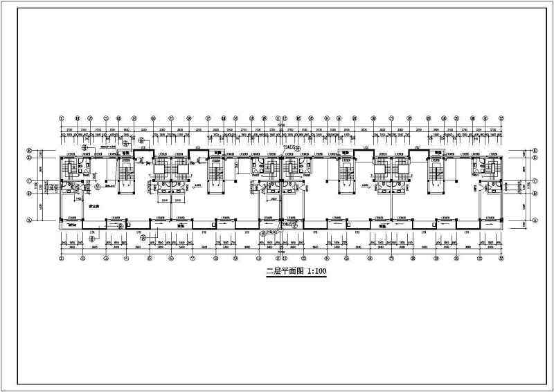 某多层住宅建筑设计方案全套CAD图纸