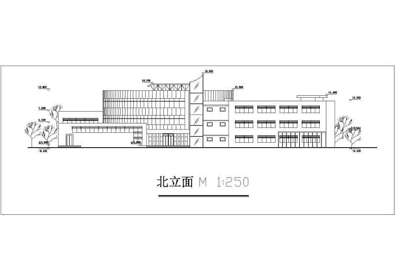 某<a href=https://www.yitu.cn/su/7872.html target=_blank class=infotextkey>地</a>三层<a href=https://www.yitu.cn/su/7637.html target=_blank class=infotextkey>框架</a>结构<a href=https://www.yitu.cn/su/7582.html target=_blank class=infotextkey>大学生活动中心</a>建筑<a href=https://www.yitu.cn/su/7590.html target=_blank class=infotextkey>设计</a>方案<a href=https://www.yitu.cn/su/7937.html target=_blank class=infotextkey>图纸</a>