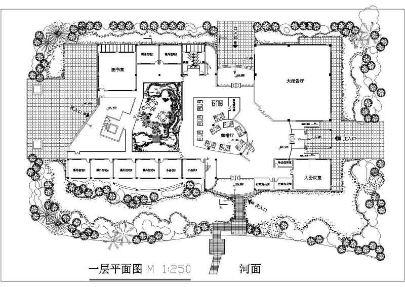 某<a href=https://www.yitu.cn/su/7872.html target=_blank class=infotextkey>地</a>三层<a href=https://www.yitu.cn/su/7637.html target=_blank class=infotextkey>框架</a>结构<a href=https://www.yitu.cn/su/7582.html target=_blank class=infotextkey>大学生活动中心</a>建筑<a href=https://www.yitu.cn/su/7590.html target=_blank class=infotextkey>设计</a>方案<a href=https://www.yitu.cn/su/7937.html target=_blank class=infotextkey>图纸</a>