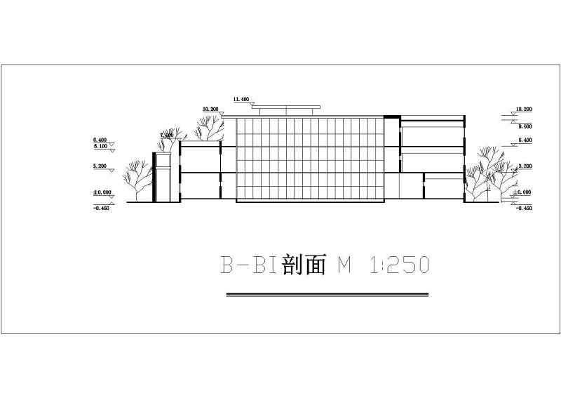 某<a href=https://www.yitu.cn/su/7872.html target=_blank class=infotextkey>地</a>三层<a href=https://www.yitu.cn/su/7637.html target=_blank class=infotextkey>框架</a>结构<a href=https://www.yitu.cn/su/7582.html target=_blank class=infotextkey>大学生活动中心</a>建筑<a href=https://www.yitu.cn/su/7590.html target=_blank class=infotextkey>设计</a>方案<a href=https://www.yitu.cn/su/7937.html target=_blank class=infotextkey>图纸</a>