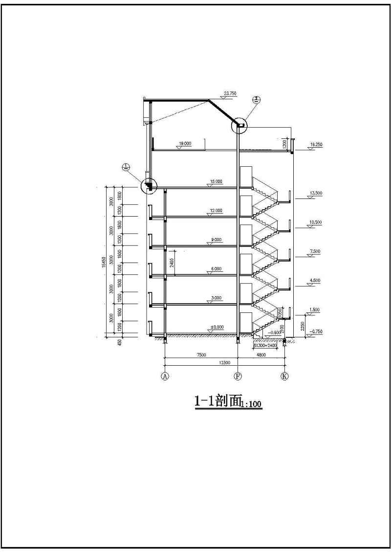 某房屋建筑学课程<a href=https://www.yitu.cn/su/7590.html target=_blank class=infotextkey>设计</a>住宅<a href=https://www.yitu.cn/su/8159.html target=_blank class=infotextkey>楼</a>方案图