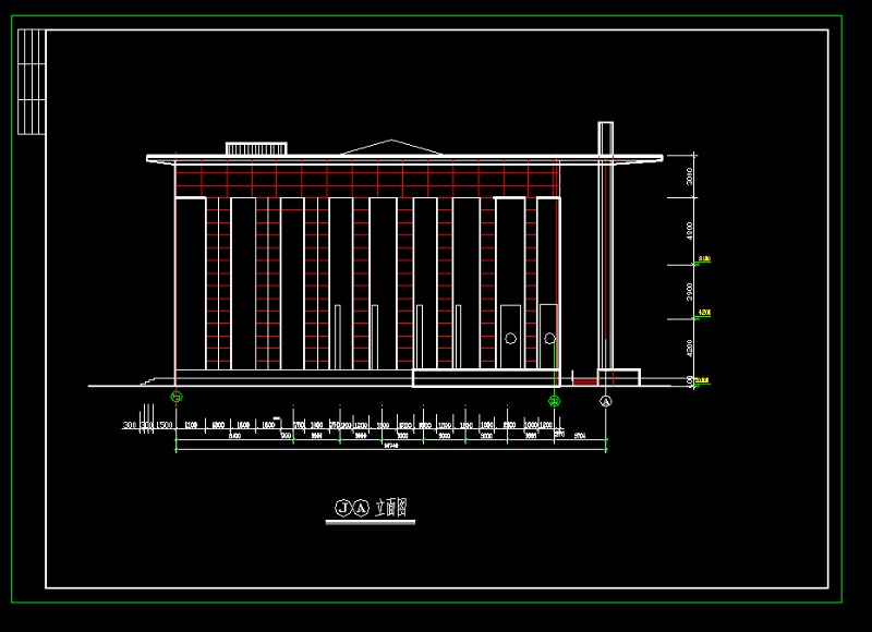 某城建图书馆<a href=https://www.yitu.cn/su/7590.html target=_blank class=infotextkey>设计</a>cad建筑方案图