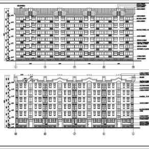 某多层住宅建筑设计方案全套CAD图