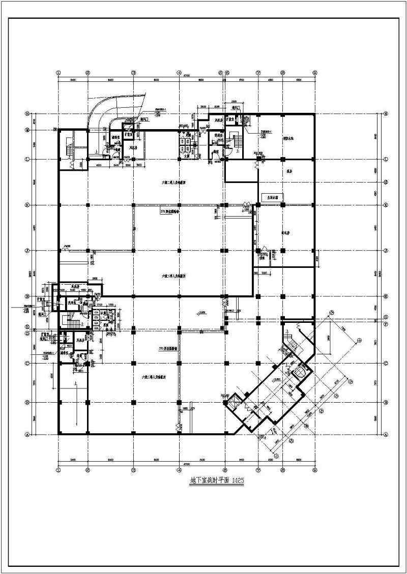 多层住宅楼建筑全套CAD图