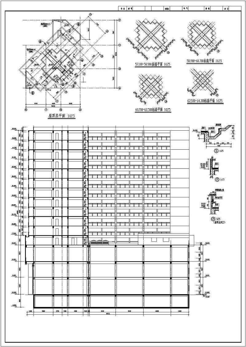 <a href=https://www.yitu.cn/su/7580.html target=_blank class=infotextkey>多层住宅</a><a href=https://www.yitu.cn/su/8159.html target=_blank class=infotextkey>楼</a>建筑全套CAD图