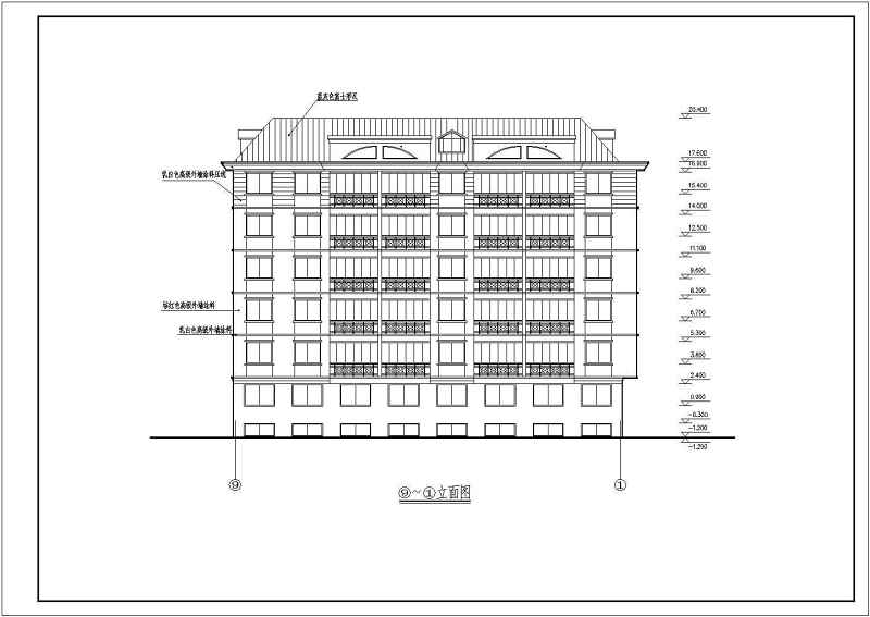 <a href=https://www.yitu.cn/su/7580.html target=_blank class=infotextkey>多层住宅</a><a href=https://www.yitu.cn/su/8159.html target=_blank class=infotextkey>楼</a>建施全套CAD图