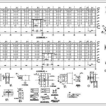 某地二层门式钢框架结构厂房结构施工图