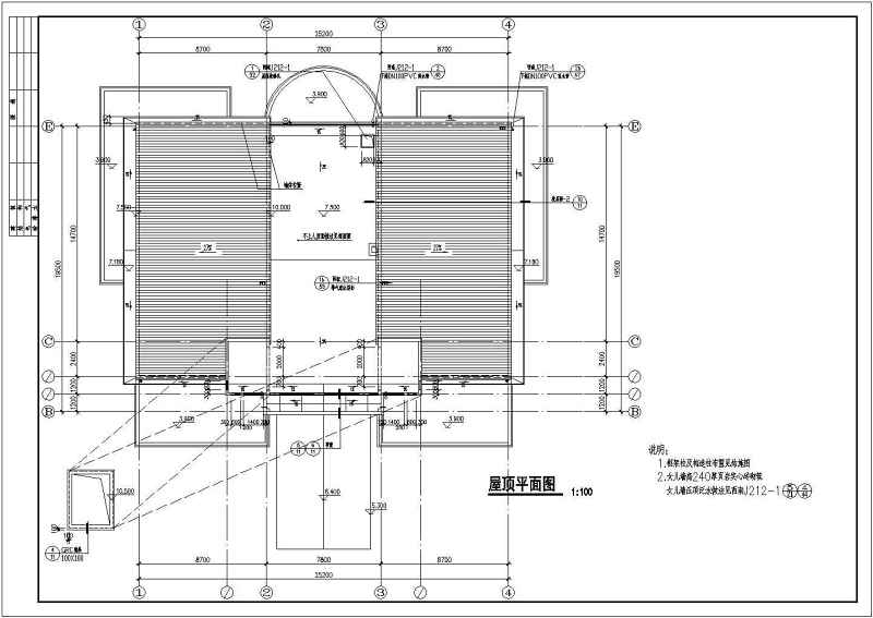 某<a href=https://www.yitu.cn/su/7872.html target=_blank class=infotextkey>地</a>两层豪华独栋别墅建筑<a href=https://www.yitu.cn/su/7590.html target=_blank class=infotextkey>设计</a>施工图