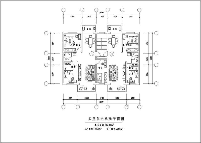 <a href=https://www.yitu.cn/su/7580.html target=_blank class=infotextkey>多层住宅</a><a href=https://www.yitu.cn/su/7212.html target=_blank class=infotextkey>户型</a><a href=https://www.yitu.cn/su/7590.html target=_blank class=infotextkey>设计</a>方案CAD图