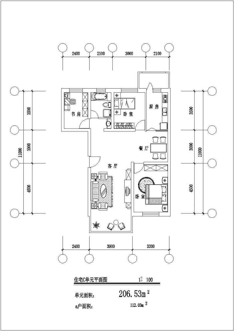 <a href=https://www.yitu.cn/su/7580.html target=_blank class=infotextkey>多层住宅</a><a href=https://www.yitu.cn/su/7212.html target=_blank class=infotextkey>户型</a><a href=https://www.yitu.cn/su/7590.html target=_blank class=infotextkey>设计</a>方案CAD图