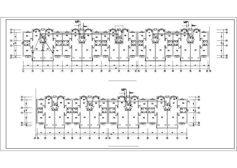 某<a href=https://www.yitu.cn/sketchup/huayi/index.html target=_blank class=infotextkey>花</a>园<a href=https://www.yitu.cn/su/7580.html target=_blank class=infotextkey>多层住宅</a>施工图