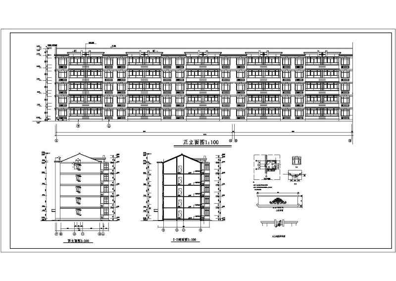 某<a href=https://www.yitu.cn/sketchup/huayi/index.html target=_blank class=infotextkey>花</a>园<a href=https://www.yitu.cn/su/7580.html target=_blank class=infotextkey>多层住宅</a>施工图