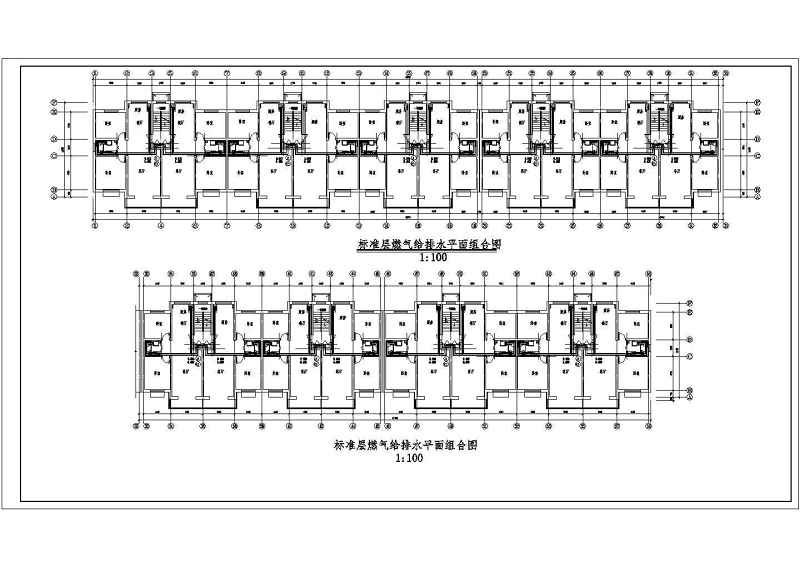 某<a href=https://www.yitu.cn/sketchup/huayi/index.html target=_blank class=infotextkey>花</a>园<a href=https://www.yitu.cn/su/7580.html target=_blank class=infotextkey>多层住宅</a>施工图