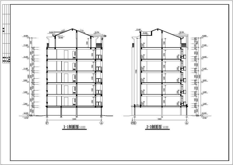 单元式<a href=https://www.yitu.cn/su/7580.html target=_blank class=infotextkey>多层住宅</a>建筑施工图