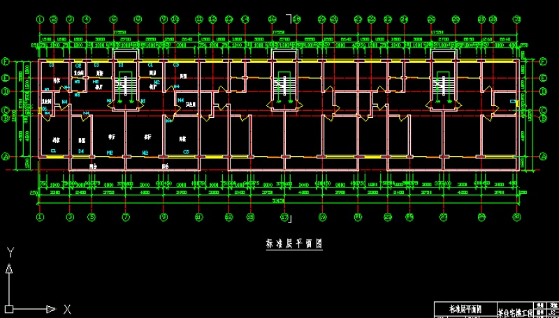 房屋建筑学课程<a href=https://www.yitu.cn/su/7590.html target=_blank class=infotextkey>设计</a>cad版