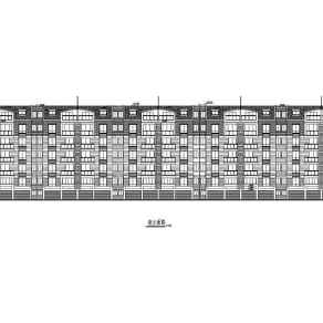 高级多层住宅小区建筑设计CAD施工图