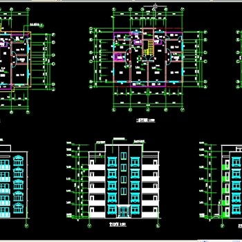 房屋建筑学课程设计图纸