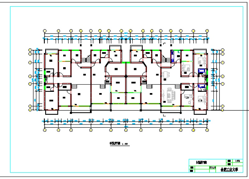 房屋建筑学课程<a href=https://www.yitu.cn/su/7590.html target=_blank class=infotextkey>设计</a>全套<a href=https://www.yitu.cn/su/7937.html target=_blank class=infotextkey>图纸</a>