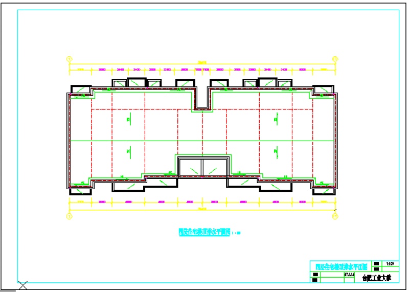 房屋建筑学课程<a href=https://www.yitu.cn/su/7590.html target=_blank class=infotextkey>设计</a>全套<a href=https://www.yitu.cn/su/7937.html target=_blank class=infotextkey>图纸</a>