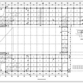 某高校教学楼框架结构设计施工图纸