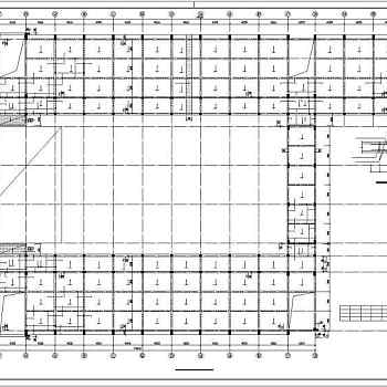 某高校教学楼框架结构设计施工图纸