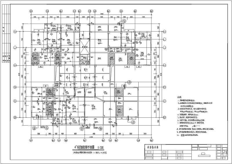 某二十层带跃层框剪住宅结构<a href=https://www.yitu.cn/su/7590.html target=_blank class=infotextkey>设计</a>施工图