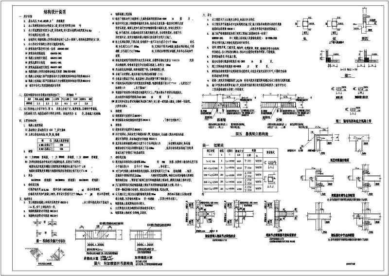 某<a href=https://www.yitu.cn/su/7872.html target=_blank class=infotextkey>地</a>七层（带<a href=https://www.yitu.cn/su/7872.html target=_blank class=infotextkey>地</a>下室）异形柱<a href=https://www.yitu.cn/su/7637.html target=_blank class=infotextkey>框架</a>结构住宅<a href=https://www.yitu.cn/su/8159.html target=_blank class=infotextkey>楼</a>结构施工图