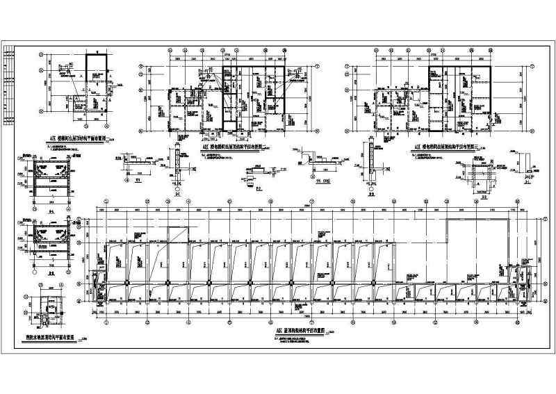 新化县十九层框架结构医院结构施工图（带地下室）