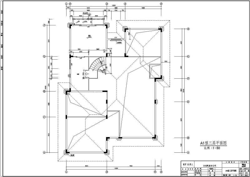 某<a href=https://www.yitu.cn/su/7872.html target=_blank class=infotextkey>地</a>区三层中式别墅建筑<a href=https://www.yitu.cn/su/7590.html target=_blank class=infotextkey>设计</a>施工图