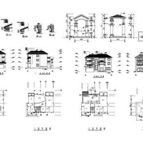 别墅设计施工图