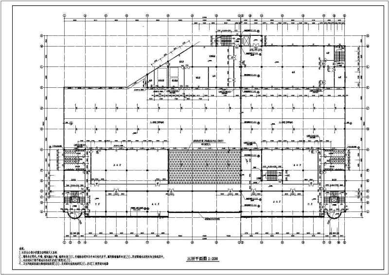 某大型<a href=https://www.yitu.cn/su/7175.html target=_blank class=infotextkey>超市</a>全套建筑<a href=https://www.yitu.cn/su/7590.html target=_blank class=infotextkey>设计</a>CAD施工图