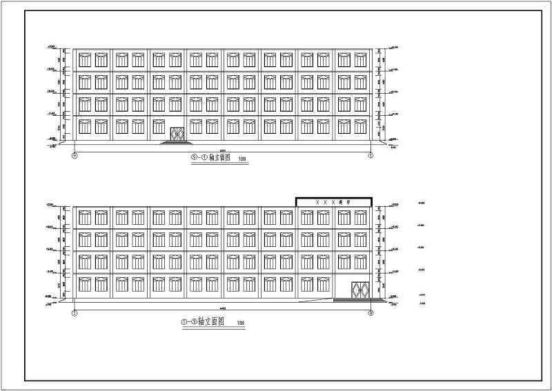 大型超市建筑设计CAD施工图