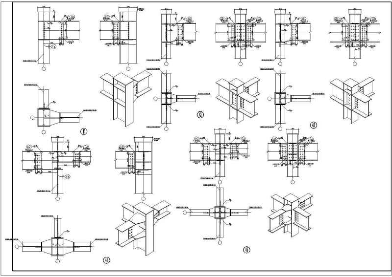 某基<a href=https://www.yitu.cn/su/7872.html target=_blank class=infotextkey>地</a><a href=https://www.yitu.cn/su/7547.html target=_blank class=infotextkey>多功能厅</a>三层钢<a href=https://www.yitu.cn/su/7637.html target=_blank class=infotextkey>框架</a>结构施工图