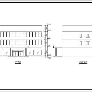 某地3层框架结构办公室结构设计施工图