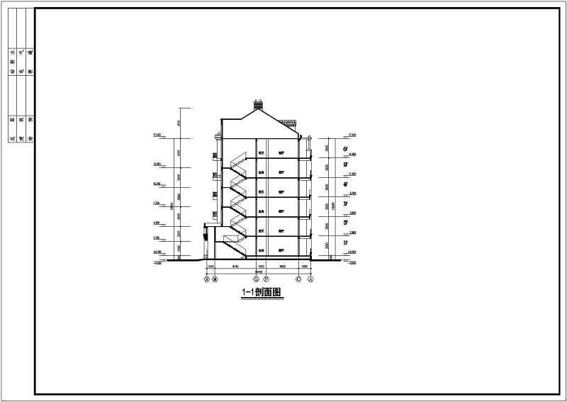 某<a href=https://www.yitu.cn/su/7872.html target=_blank class=infotextkey>地</a>区六层<a href=https://www.yitu.cn/su/7637.html target=_blank class=infotextkey>框架</a>结构住宅建筑方案图