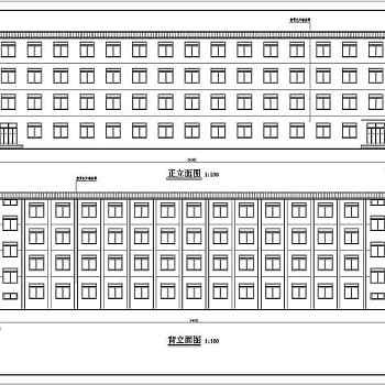 某地多层框架结构教学楼结构设计施工图