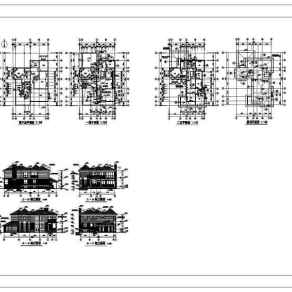 两层独立别墅设计图