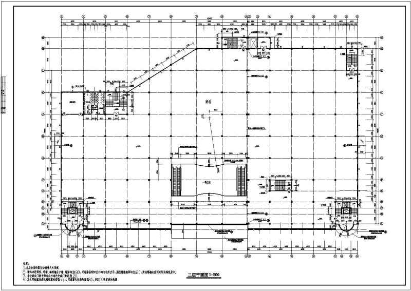 某大型<a href=https://www.yitu.cn/su/7175.html target=_blank class=infotextkey>超市</a>建筑<a href=https://www.yitu.cn/su/7590.html target=_blank class=infotextkey>设计</a>全套施工图