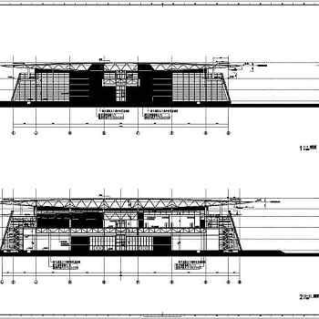 某地国际会展中心建筑设计施工图纸