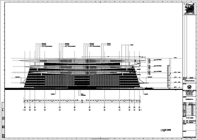 某<a href=https://www.yitu.cn/su/7872.html target=_blank class=infotextkey>地</a>国际会展中心建筑<a href=https://www.yitu.cn/su/7590.html target=_blank class=infotextkey>设计</a>施工<a href=https://www.yitu.cn/su/7937.html target=_blank class=infotextkey>图纸</a>