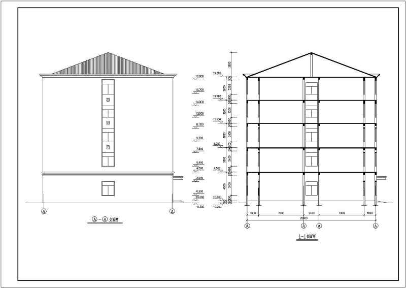 某纺织公司厂房<a href=https://www.yitu.cn/su/8081.html target=_blank class=infotextkey>办公<a href=https://www.yitu.cn/su/8159.html target=_blank class=infotextkey>楼</a></a>建筑<a href=https://www.yitu.cn/su/7590.html target=_blank class=infotextkey>设计</a>cad施工图