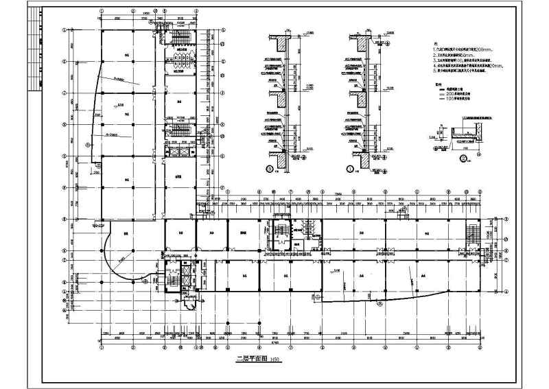 某高层高档<a href=https://www.yitu.cn/sketchup/bangongjianzhu/index.html target=_blank class=infotextkey>办公建筑</a>cad<a href=https://www.yitu.cn/su/7590.html target=_blank class=infotextkey>设计</a>施工<a href=https://www.yitu.cn/su/7937.html target=_blank class=infotextkey>图纸</a>