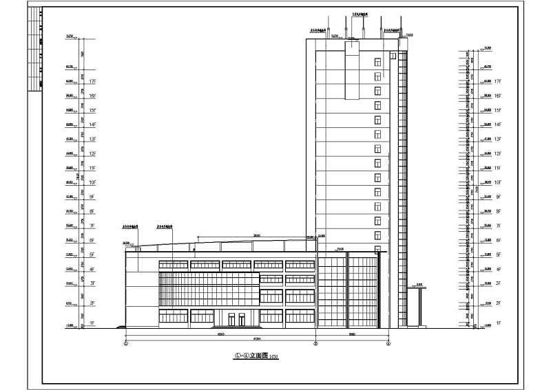 某高层高档<a href=https://www.yitu.cn/sketchup/bangongjianzhu/index.html target=_blank class=infotextkey>办公建筑</a>cad<a href=https://www.yitu.cn/su/7590.html target=_blank class=infotextkey>设计</a>施工<a href=https://www.yitu.cn/su/7937.html target=_blank class=infotextkey>图纸</a>