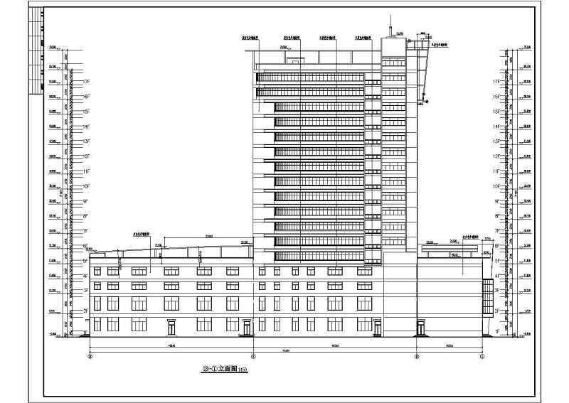 某高层高档<a href=https://www.yitu.cn/sketchup/bangongjianzhu/index.html target=_blank class=infotextkey>办公建筑</a>cad<a href=https://www.yitu.cn/su/7590.html target=_blank class=infotextkey>设计</a>施工<a href=https://www.yitu.cn/su/7937.html target=_blank class=infotextkey>图纸</a>