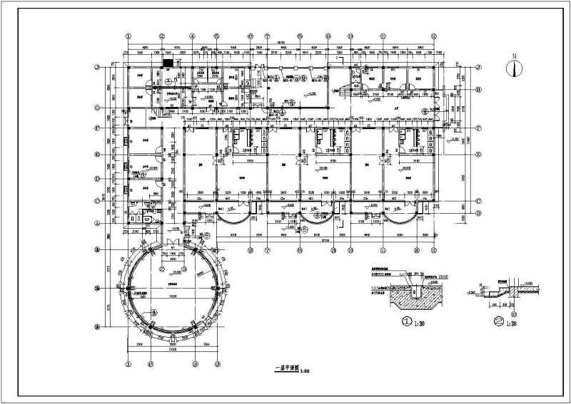 <a href=https://www.yitu.cn/su/7587.html target=_blank class=infotextkey>幼儿园</a>建筑施工图